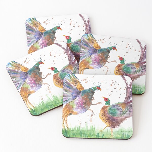 Item preview, Two Pheasants Fighting designed and sold by Casimirasart.