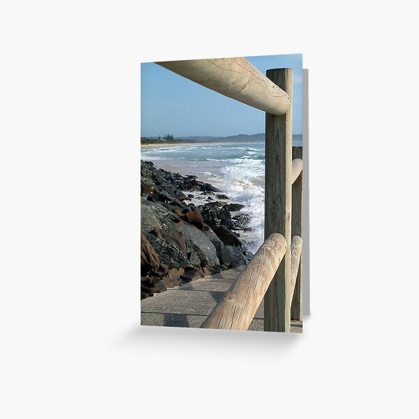 Seven Mile Beach - Lennox Head NSW Greeting Card