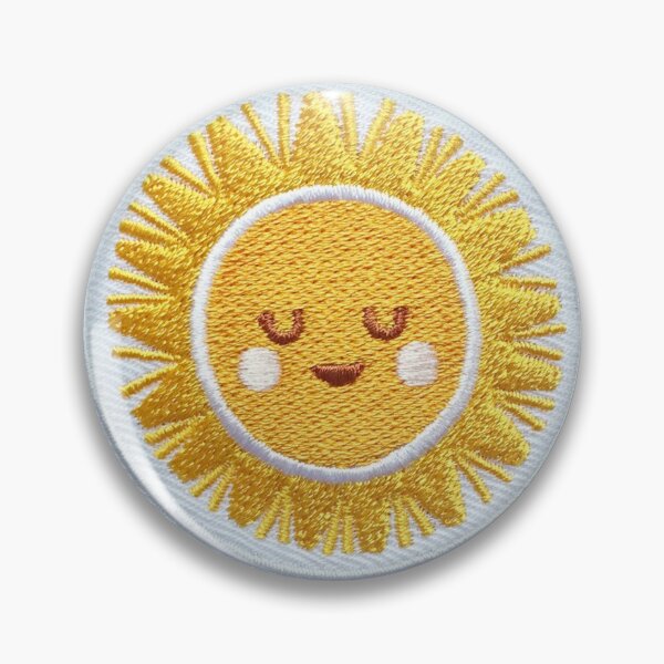 Item preview, Happy Sun Sticker designed and sold by designolo.