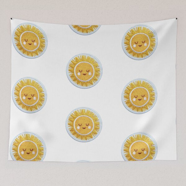 Item preview, Happy Sun Sticker designed and sold by designolo.