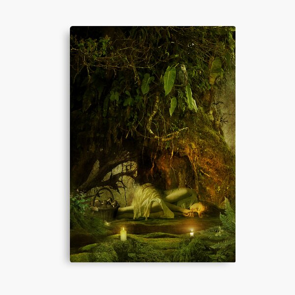 the resting tree Canvas Print
