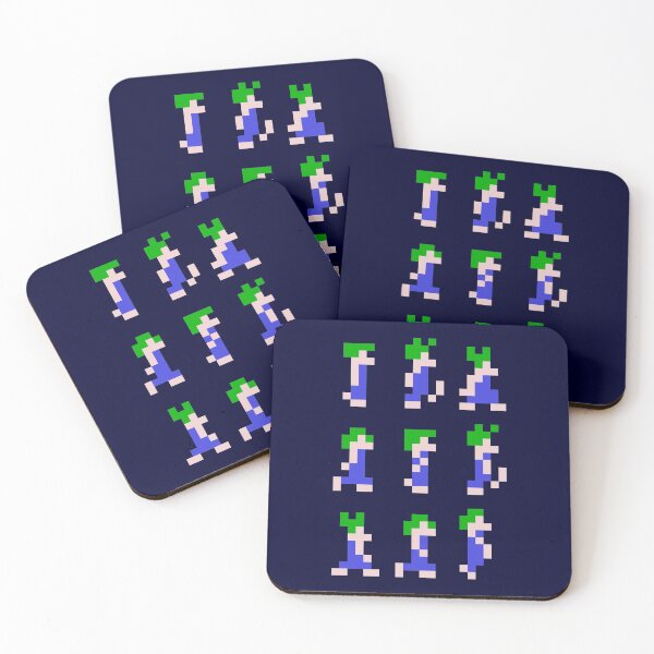 Item preview, Lemmings walk cycle pixel art designed and sold by ertxyz.