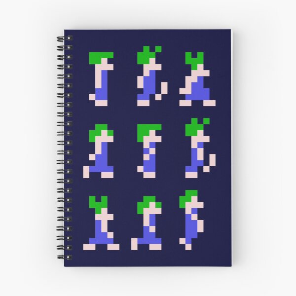 Item preview, Lemmings walk cycle pixel art designed and sold by ertxyz.