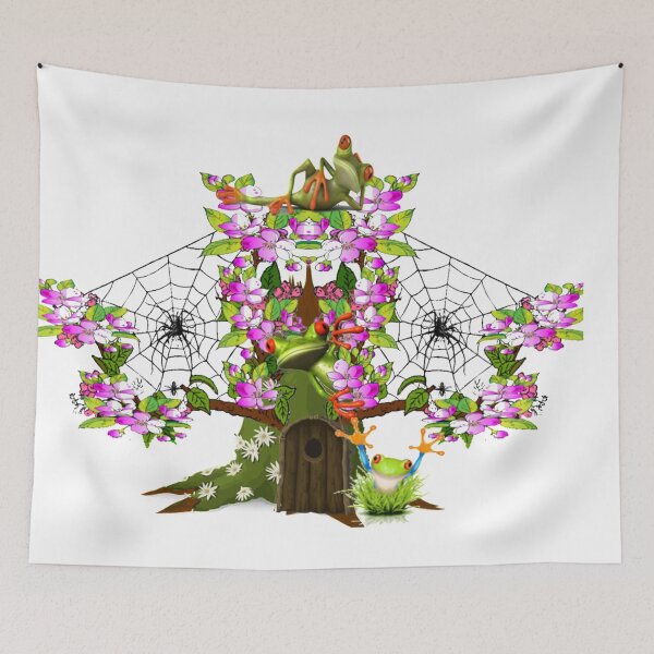 Item preview, Tree frog house designed and sold by BellsPainting.