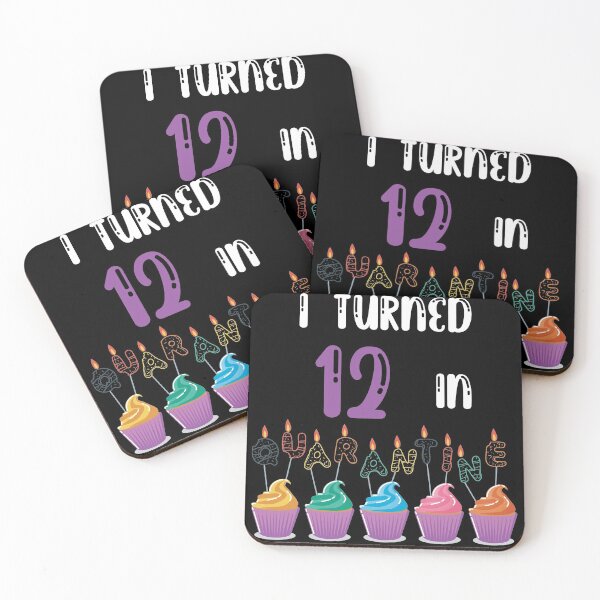 Item preview, I Turned 12 In Quarantine funny idea birthday T-shirt designed and sold by fatoajmii.