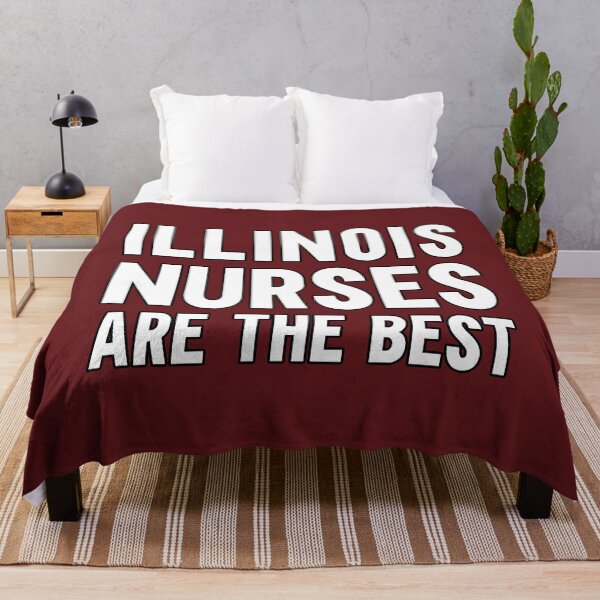 Item preview, Illinois Nurses are the Best designed and sold by LazyMillenial.