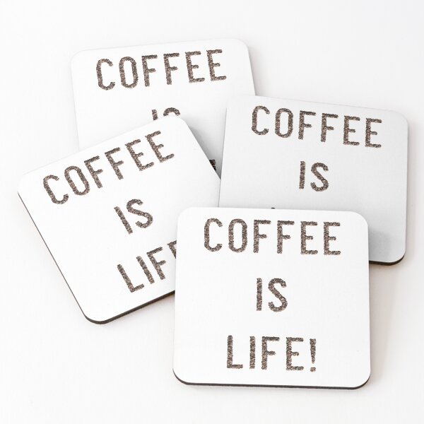 Item preview, Coffee is Life! - Coffee Shop designed and sold by T-shirt-Designs.
