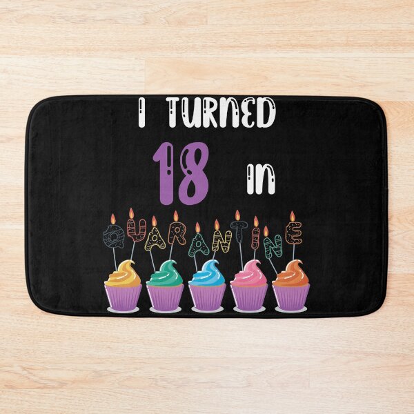 Item preview, I Turned 18 In Quarantine funny idea birthday T-shirt designed and sold by fatoajmii.