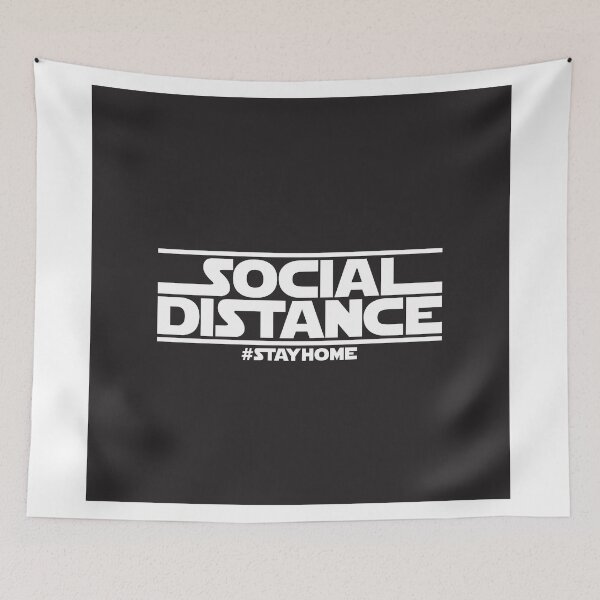 Item preview, #stayhome - social distance saves lives designed and sold by Radu-Gabriel.