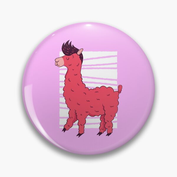 Artikelvorschau, Pinkes Lama, Rosa Alpaka entworfen und verkauft von DerSenat.