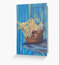 Stillife Greeting Card