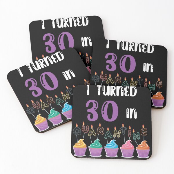 Item preview, I Turned 30 In Quarantine funny idea birthday T-shirt designed and sold by fatoajmii.