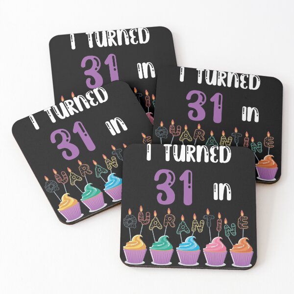 Item preview, I Turned 31 In Quarantine funny idea birthday T-shirt designed and sold by fatoajmii.