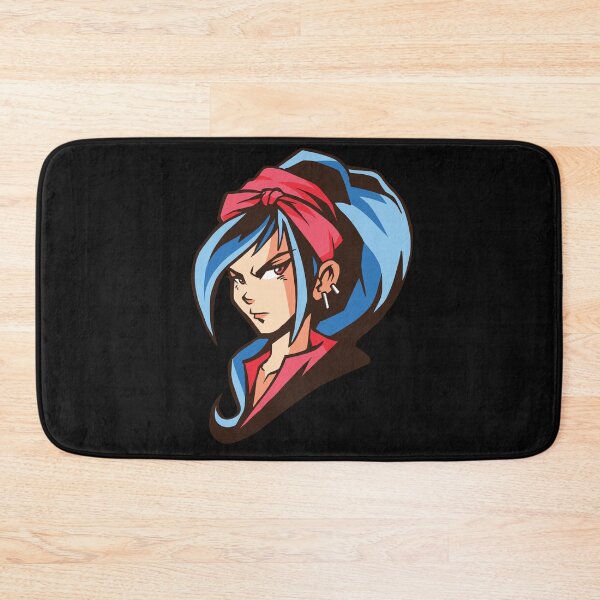 Item preview, Anime girl, blue hair designed and sold by DerSenat.