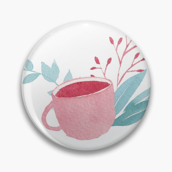 Item preview, Sipping Tea | Simple Modern Watercolor Design designed and sold by CaitlinBongers.