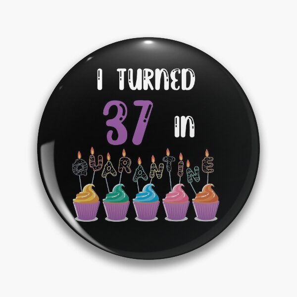 Item preview, I Turned 37 In Quarantine funny idea birthday T-shirt designed and sold by fatoajmii.