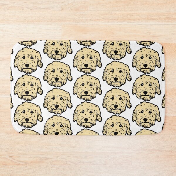 Item preview, Apricot Doodles on white - cream Goldendoodle! Black Labradoodle! Adorable Poodles teddy bear dog - in many colors! designed and sold by smooshfaceutd.