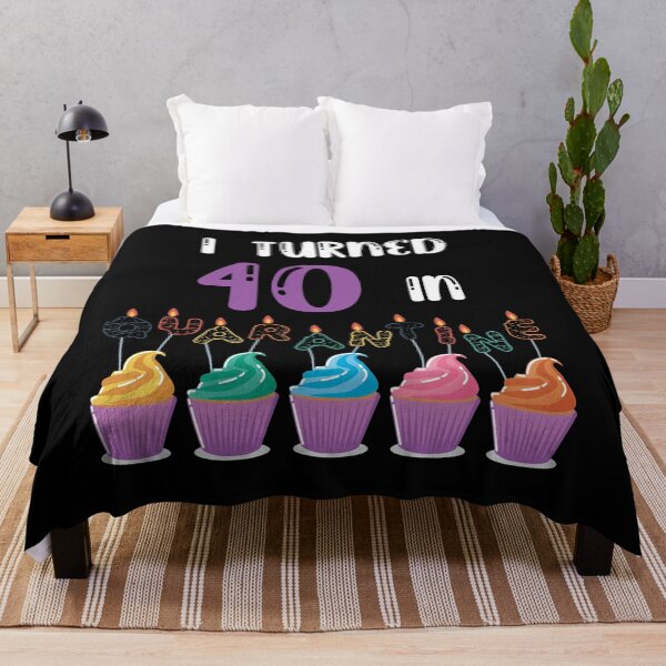 Item preview, I Turned 40 In Quarantine funny idea birthday T-shirt designed and sold by fatoajmii.