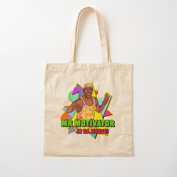 Mr Motivator STAY In Da House! Cotton Tote Bag