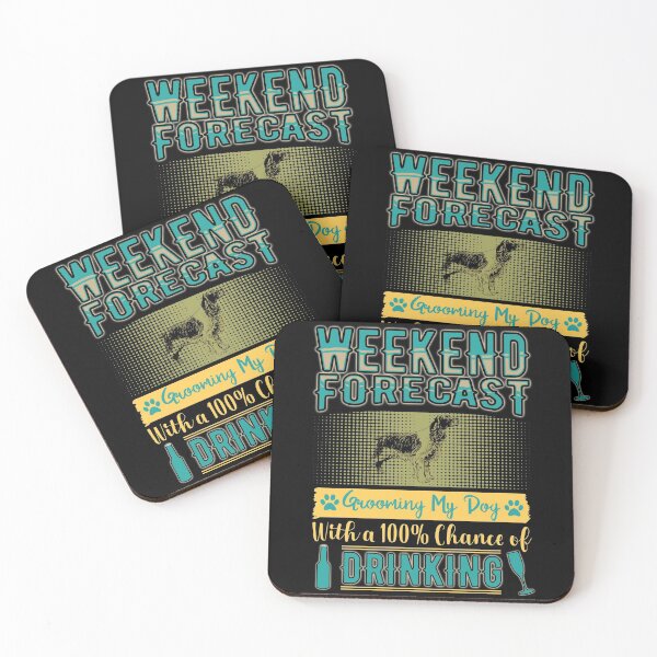 Item preview, Weekend Forecast Grooming My Dog Shirt designed and sold by Dan66.