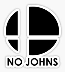 No Johns Sticker