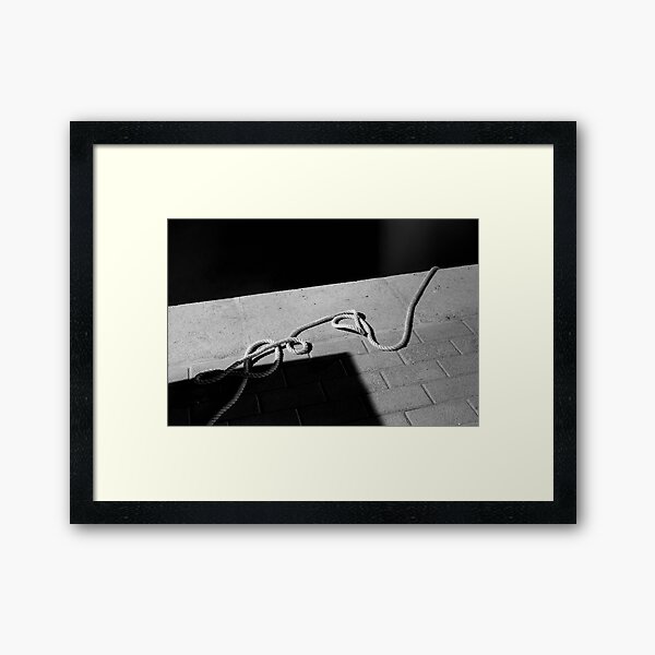 The Hanging Rope Framed Art Print