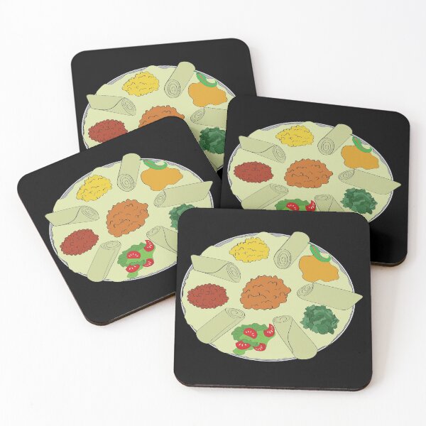 Item preview, Ethiopian food Yetsom Beyaynetu designed and sold by Jayineedarts.