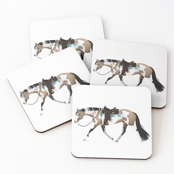 Item preview, Dun Overo Western Paint Horse - Equine Rampaige designed and sold by equinerampaige.