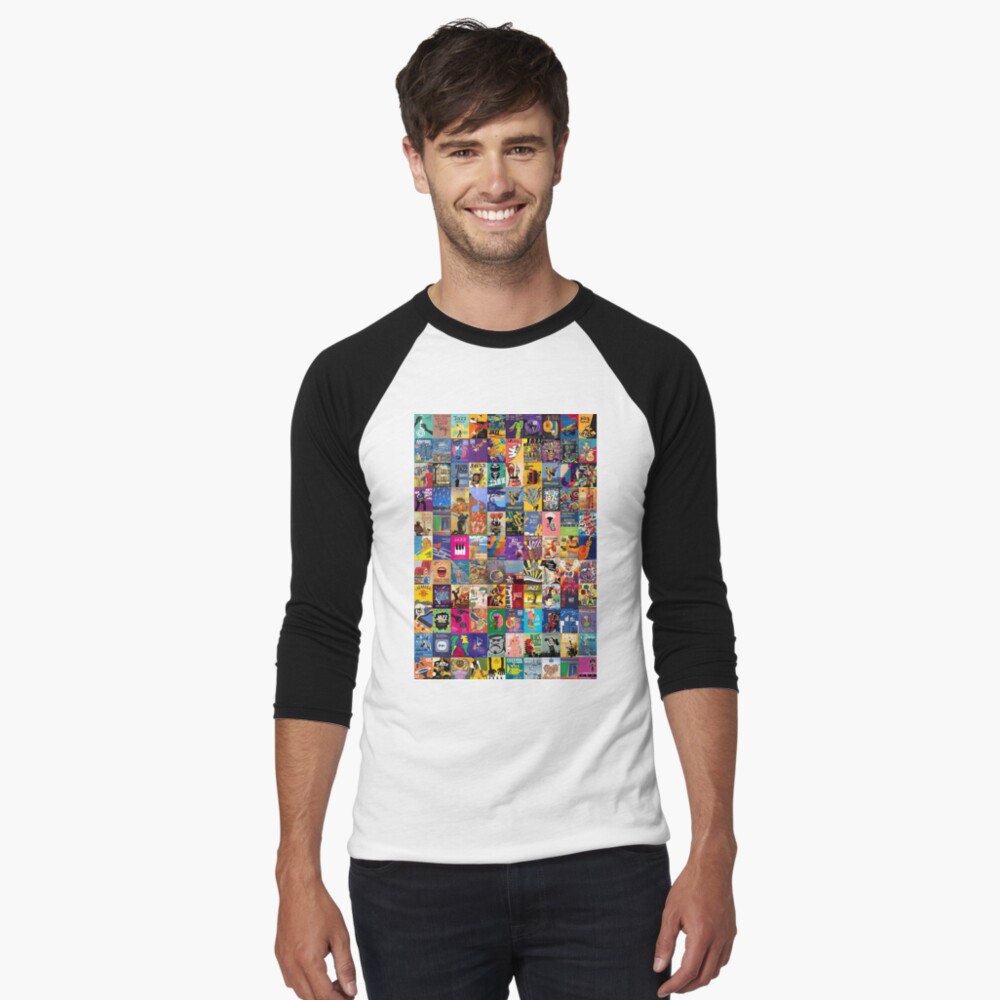Item preview, Baseball ¾ Sleeve T-Shirt designed and sold by Montage-Madness.
