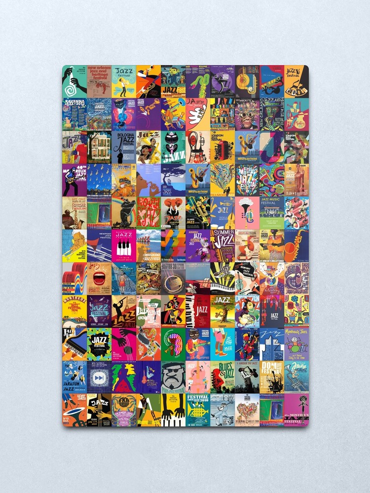 Alternate view of Jazz Festivals Metal Print