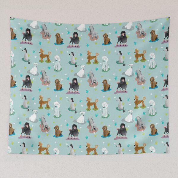 Item preview, Retro exit poodles designed and sold by Kathy Lecocq.