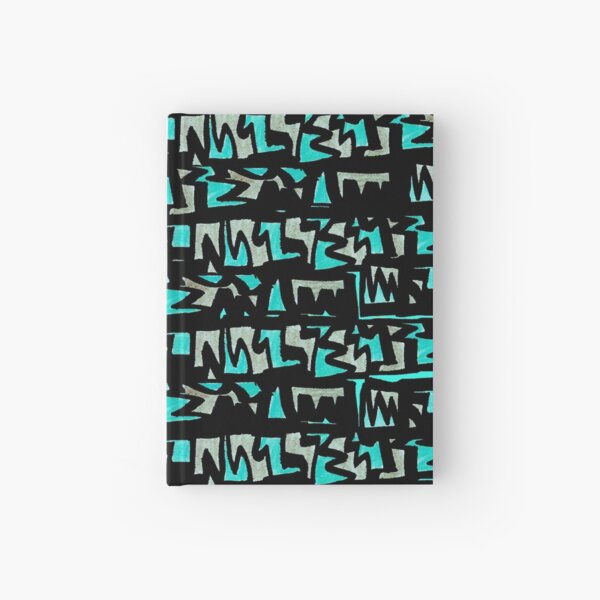 Graffiti Style Green Hardcover Journal