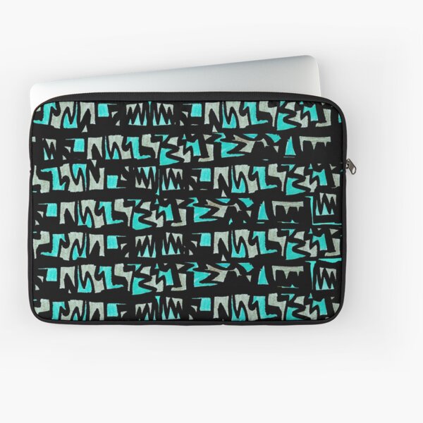 Graffiti Style Green Laptop Sleeve