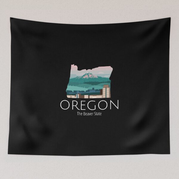 Item preview, Oregon Proud State Motto The Beaver State graphic designed and sold by jakehughes2015.