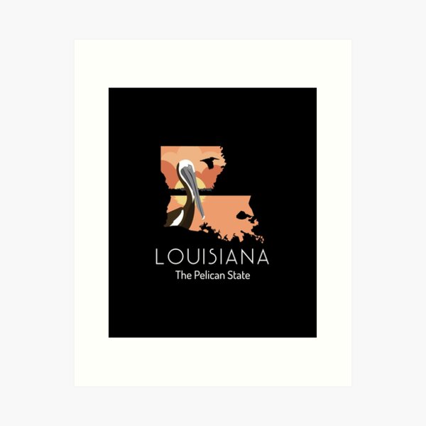 Item preview, Louisiana Proud State Motto The Pelican State product designed and sold by jakehughes2015.