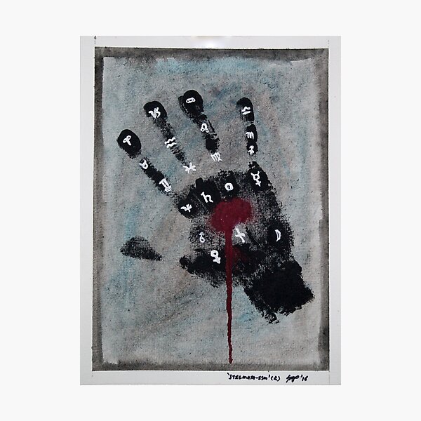 'Stigmata-ism' (R) Photographic Print
