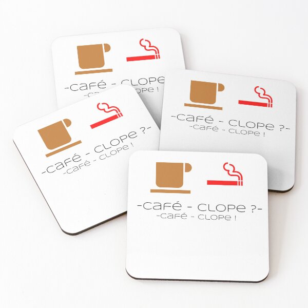 Item preview, "Café Clope? - Café Clope!" designed and sold by Xexedesign.