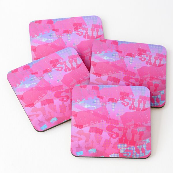 Item preview, Sail and Boats in hot checks and red designed and sold by WatersEdgeGal.