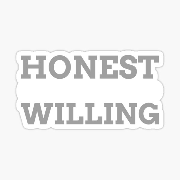 Item preview, Honesty Open-Mindedness Willingness Alcoholic Recovery designed and sold by tees4gees.