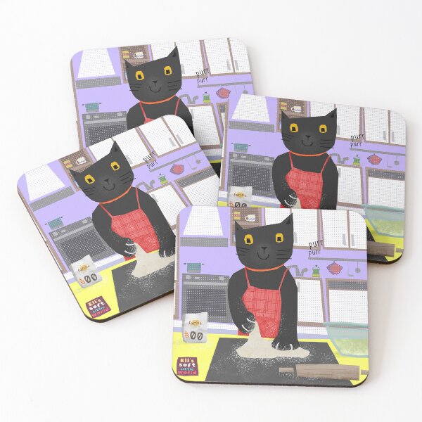 Item preview, Sweet cat kneading...pizza! designed and sold by EliSoft.