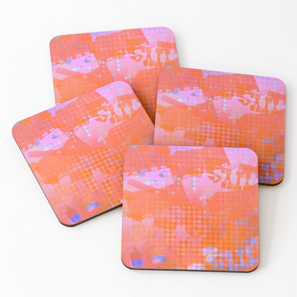 Item preview, Sail and Boats in hot checks and orange designed and sold by WatersEdgeGal.