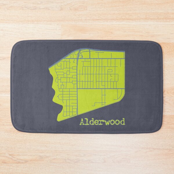 Item preview, Alderwood Map designed and sold by TeeOhGraphics.
