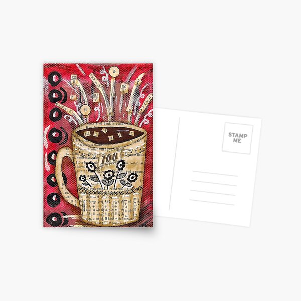 Adding Caffeine Postcard