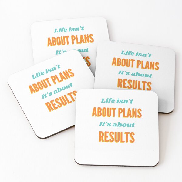 Item preview, Life isn't about plans, it's about results designed and sold by javes93.