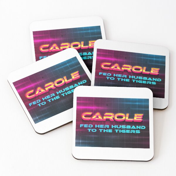 Item preview, Carole Fed Her Husband To The Tigers | Retro | Tiger King designed and sold by WhataCuteTee.