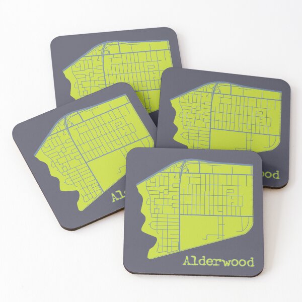 Item preview, Alderwood Map designed and sold by TeeOhGraphics.