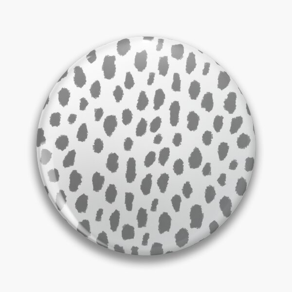 Item preview, Gray Dalmatian Spots (gray/white) designed and sold by Design Minds Boutique.
