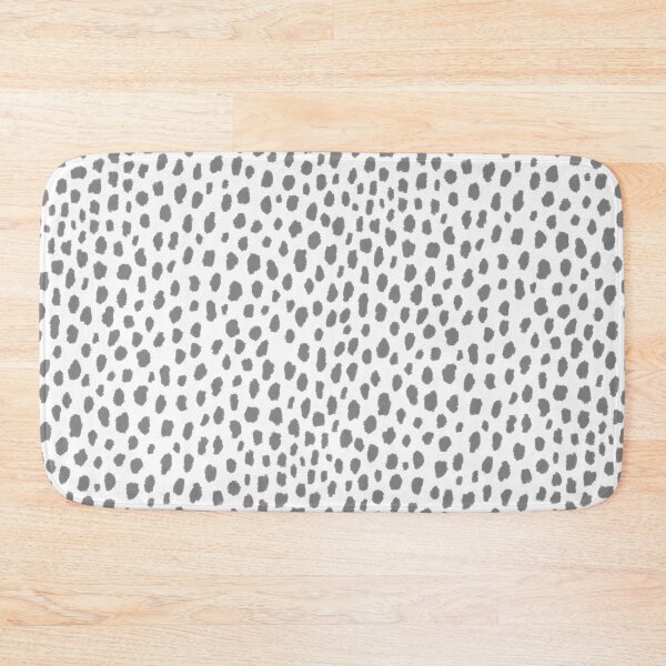 Item preview, Gray Dalmatian Spots (gray/white) designed and sold by Design Minds Boutique.