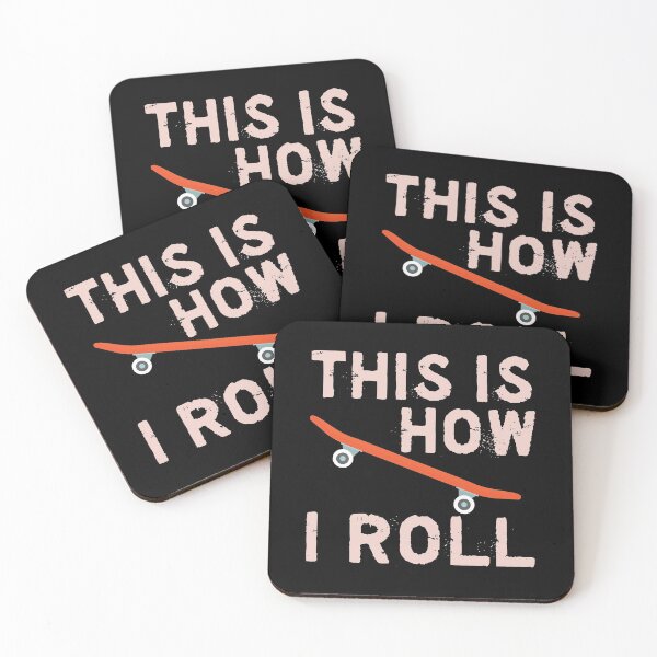 Item preview, This Is How I Roll Funny Skateboarding Design designed and sold by tshirtexpressiv.