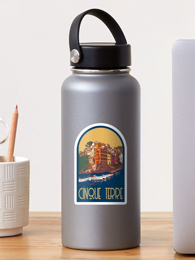 Thumbnail 1 of 3, Sticker, Cinque Terre Decal designed and sold by zsonn.